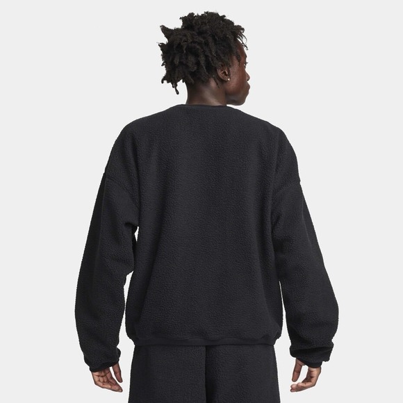 Nike Sweatshirt Pullover Fleece Club Crew Size XL FB8378-010 Black NEW $90 - Picture 9 of 12